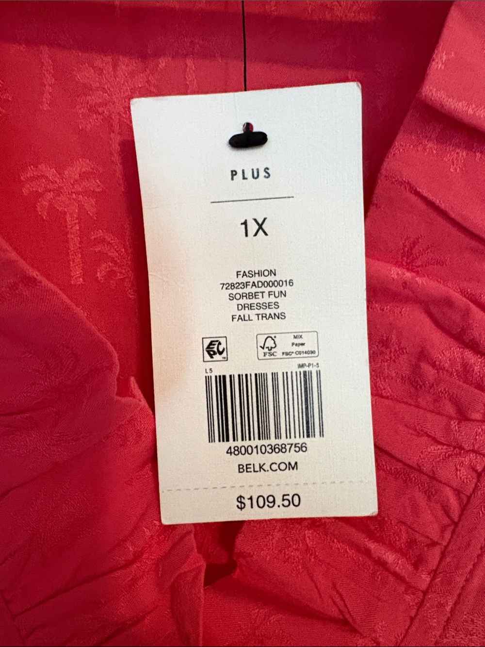 crown & ivy Coral Pink Tiered V-Neck Maxi Dress - Picture 4 of 7